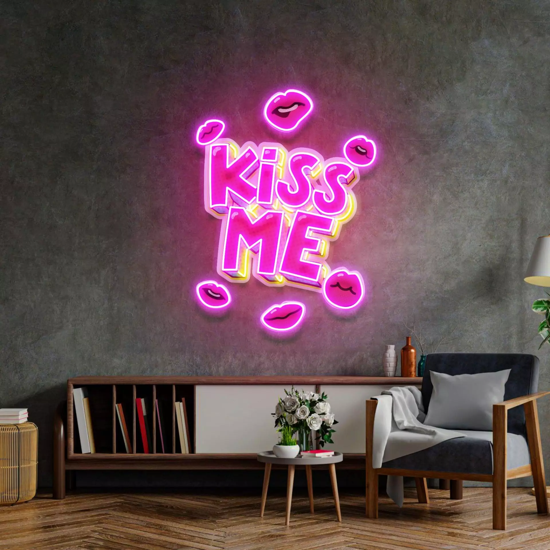 Kiss Me Acrylic Artwork — изображение 3
