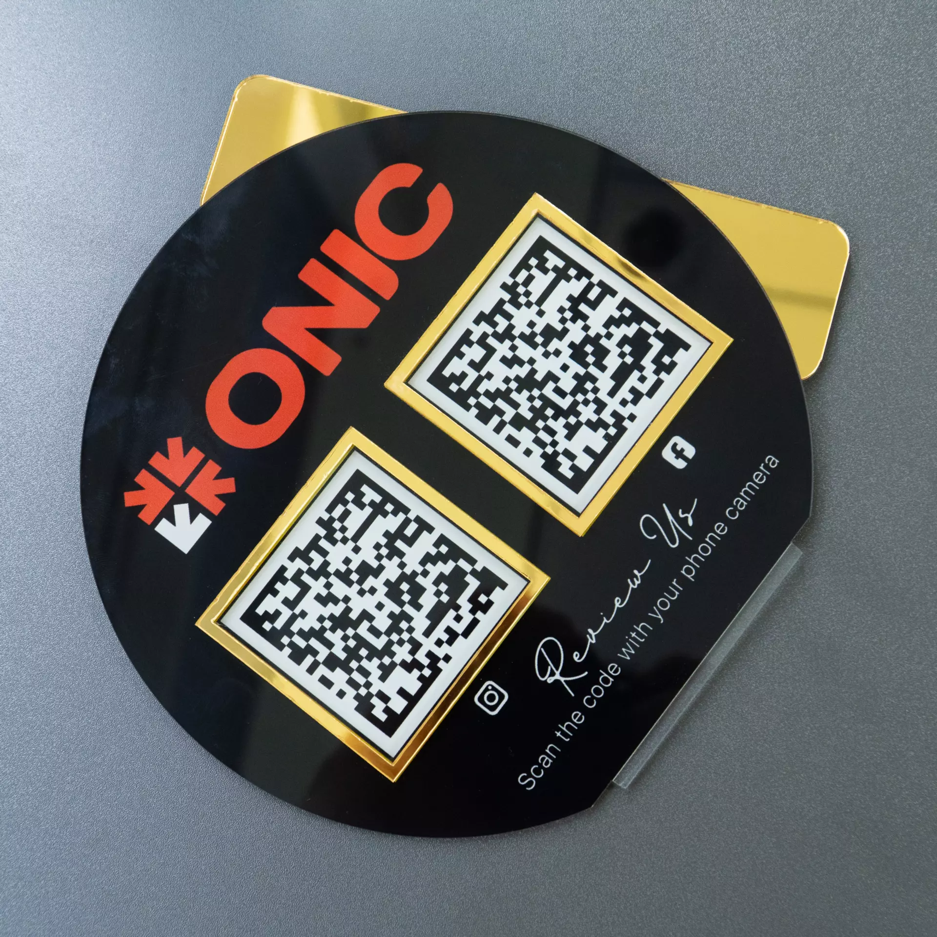 Круглая подставка для QR-кодов — изображение 6