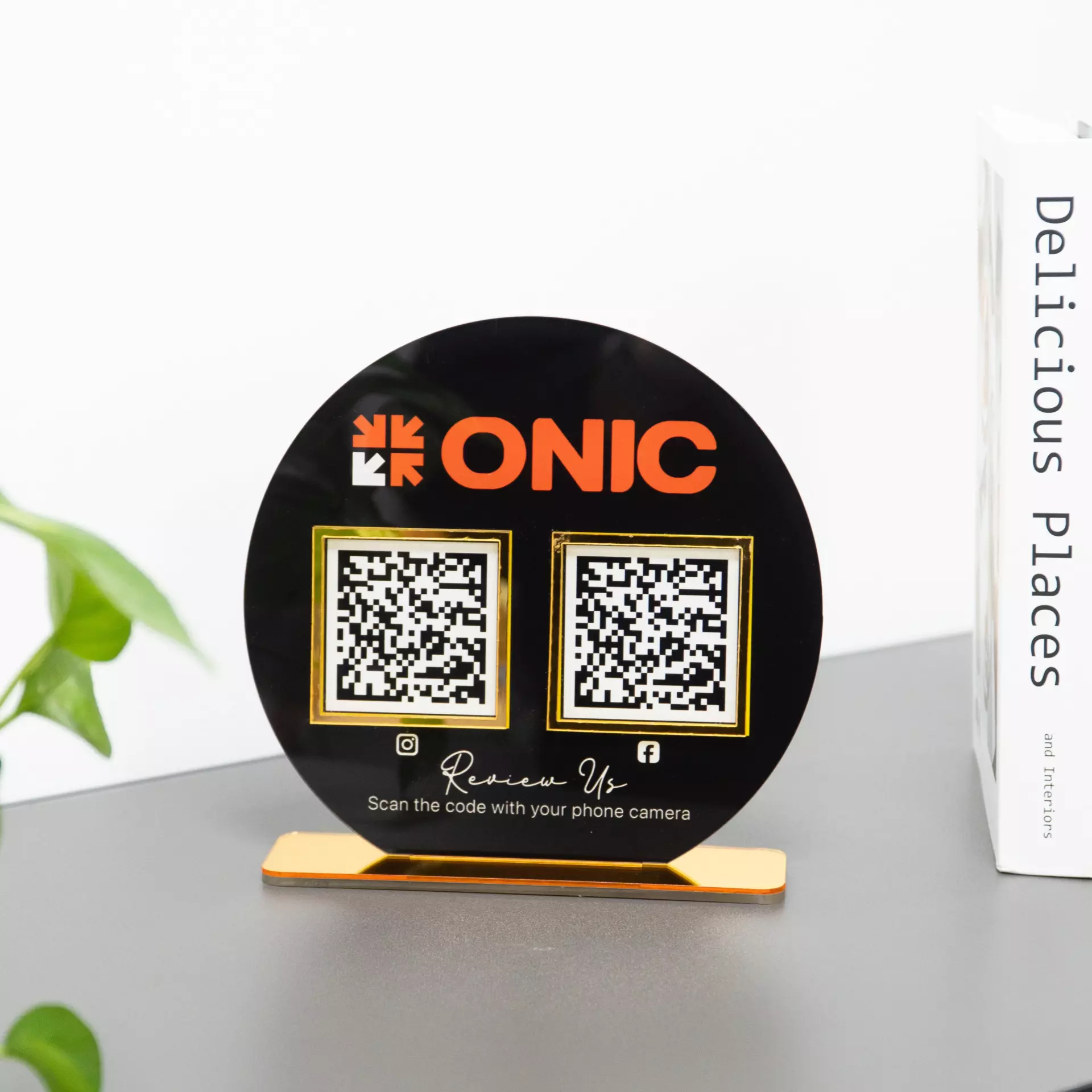Круглая подставка для QR-кодов — изображение 4