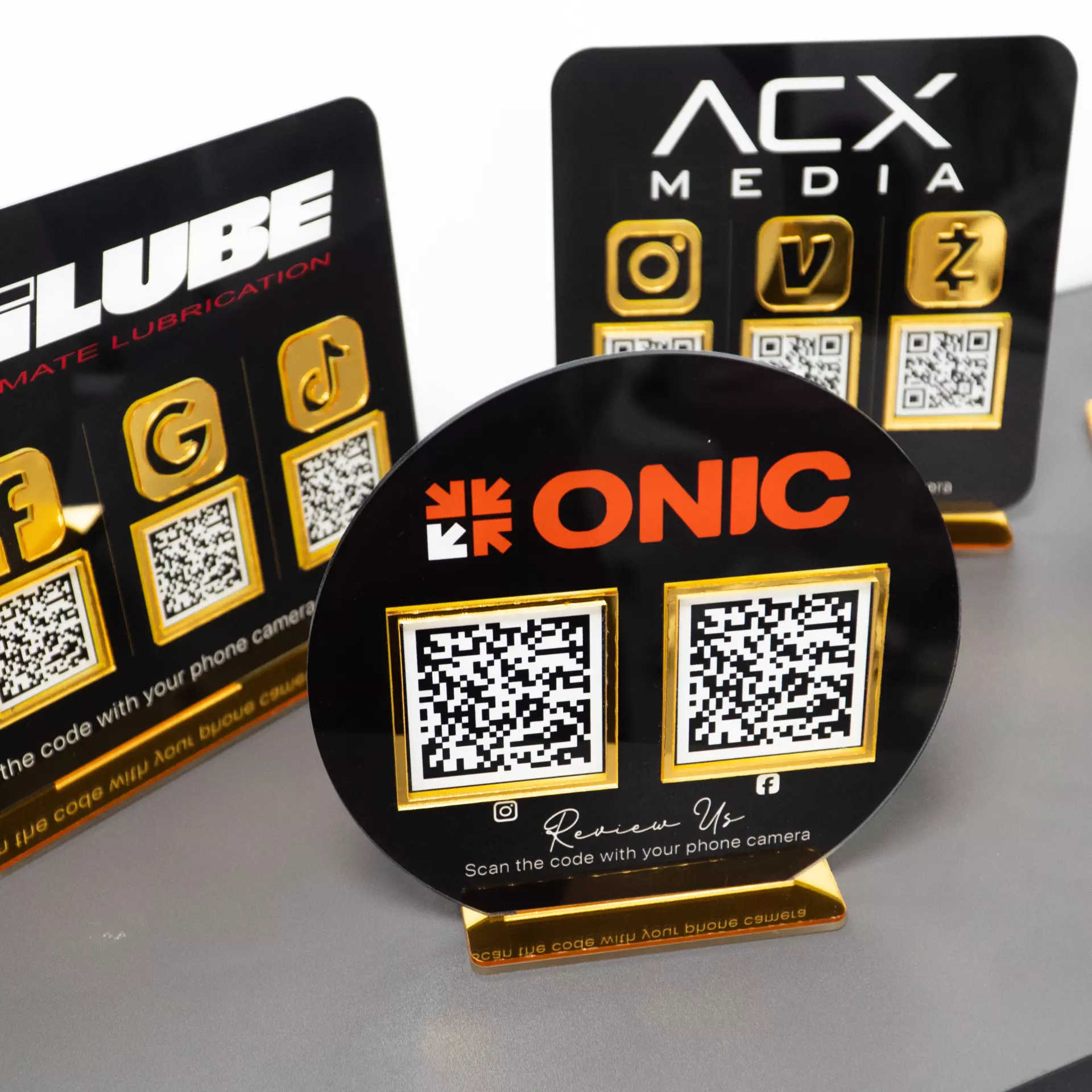 Круглая подставка для QR-кодов — изображение 2